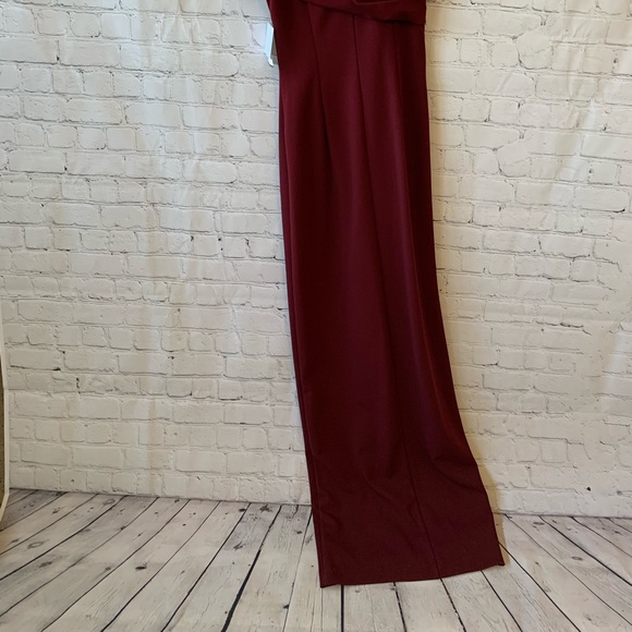 Merlot long dress - Picture 3 of 9